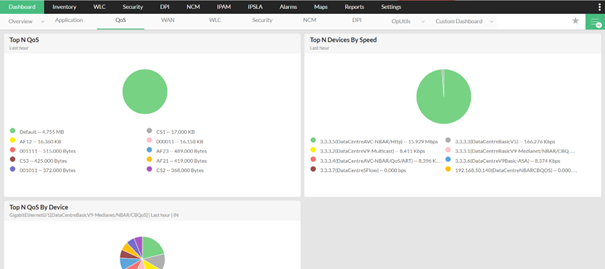 Screen systemu - NetFlow Analyzer 3