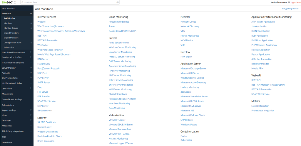 monitorowanie infrastruktury