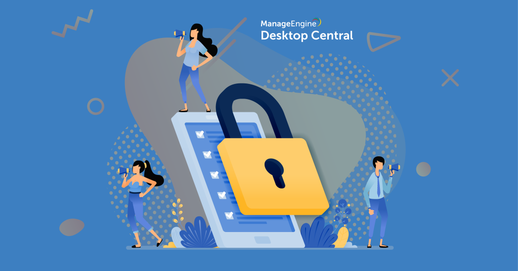 Baner Bezpieczeństwo punktów końcowych Desktop Central