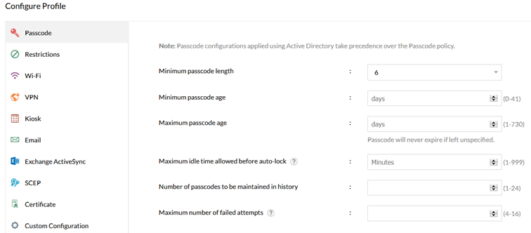 Laptop jako urządzenie mobilne. Konfiguracja profilu urządzenia w Mobile Device Manager Plus