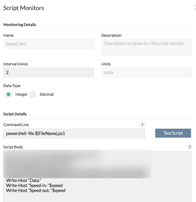 Monitorowanie serwerów i prędkości między nimi w OpManager
