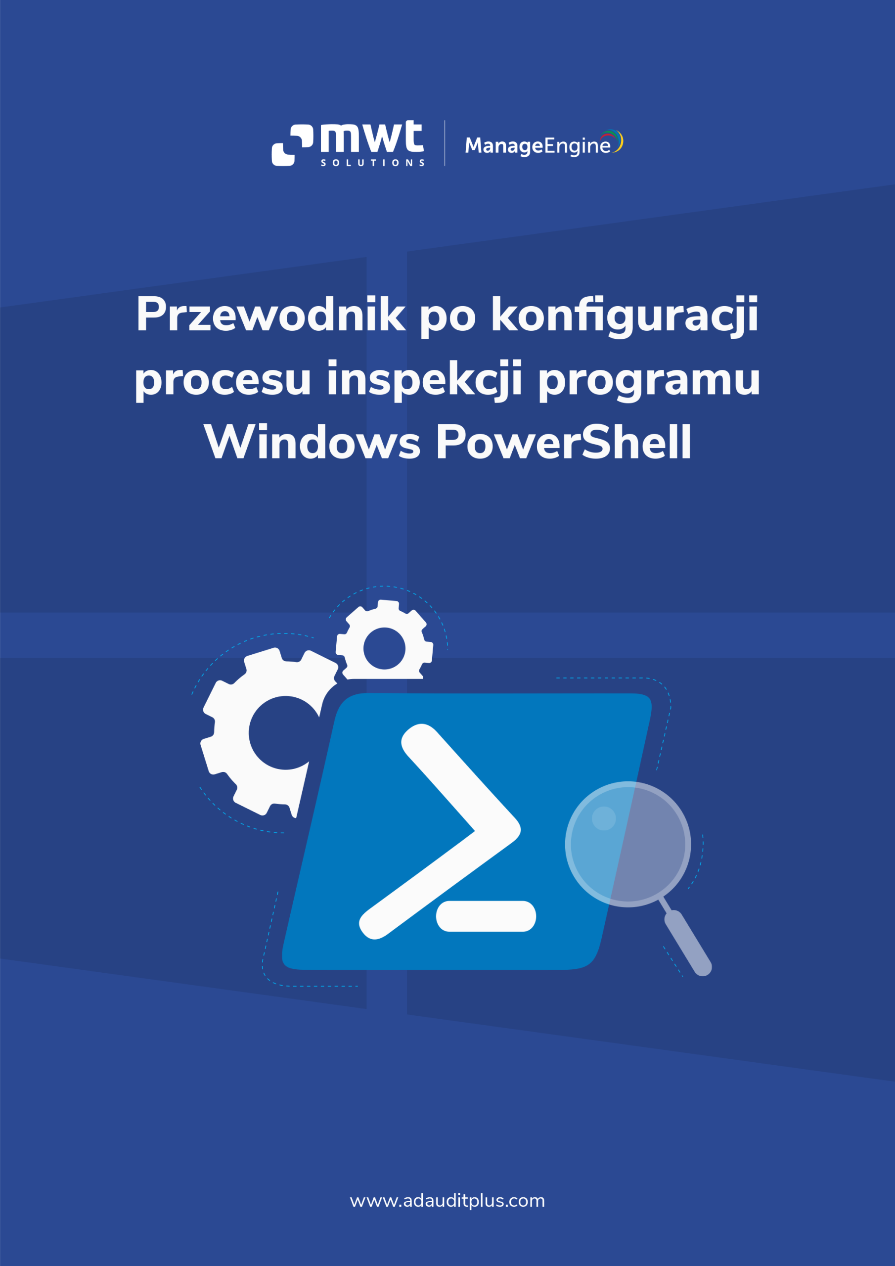 okładka ebooka ManageEngine o inspekcji Windows PowerShell