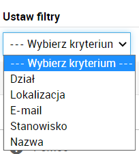 Ustawienia filtrów w bazie wiedzy ServiceDesk Plus